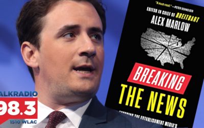 Alex Marlow: Breitbart Editor-in-Chief and Author of ‘Breaking the News’ Joins Host Leahy to Discuss His New Bestseller