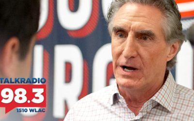 EXCLUSIVE: GOP Presidential Candidate Doug Burgum Blasts Fox Business Debate Moderators: Why Did They Threaten to Shut off My Microphone When All I’m Trying to Do ‘Is Answer the Questions That the Other Candidates Weren’t?’