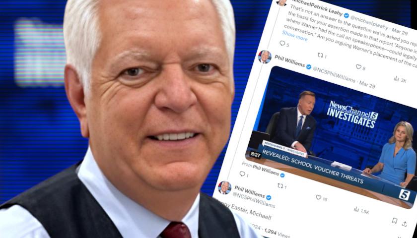 Reporter Tom Pappert: NewsChannel 5’s Phil Williams ‘Ought to be Embarrassed’ for Illegitimate Responses to Questions Surrounding Legality of Recorded Phone Call in Anti-School Choice Hit Piece